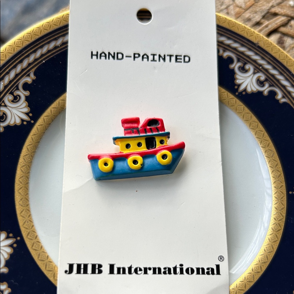 Vintage Boat Button